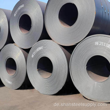 HRC mittelgroße Kohlenstoffstahl -Spulen 3 mm Dicke 1500 mm Breite